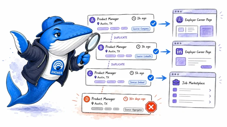 Sonar checks job cards for source identity, freshness, duplicates, and safe application paths.