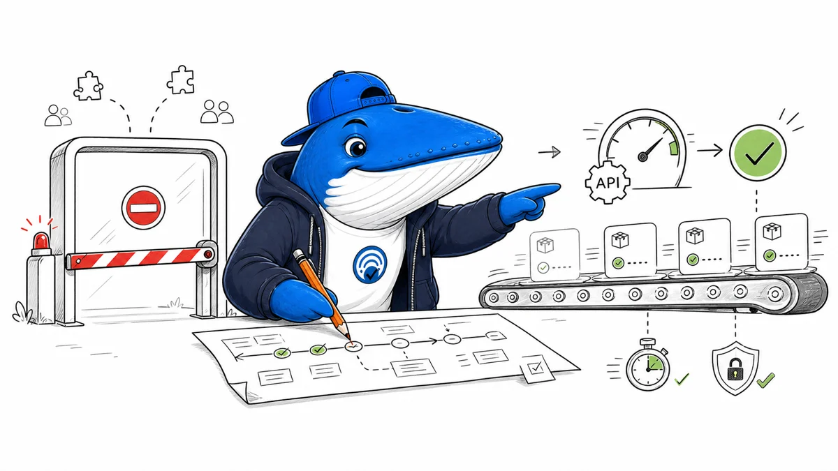Sonar updates a roadmap beside a closed partner gate and an active package tracking API.