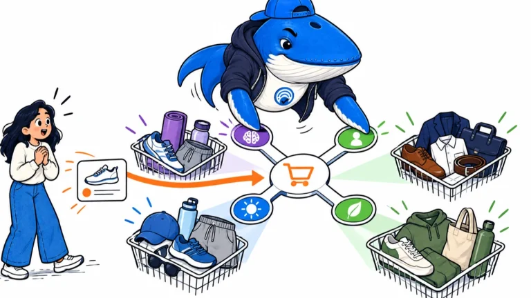 Sonar the Answer Whale compares four ChatGPT shopping personalization test cells