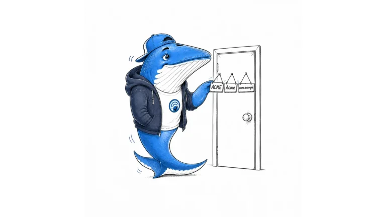 Sonar compares brand and domain name tags on one doorway to inspect naming consistency.