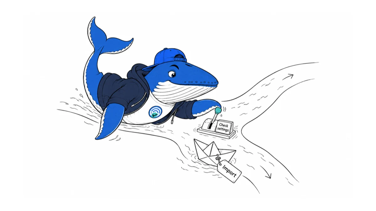 Sonar inspects a route selector as an imported paper campaign boat approaches a fork.