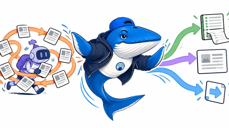Sonar the Answer Whale separates agent web search, citations and referral traffic