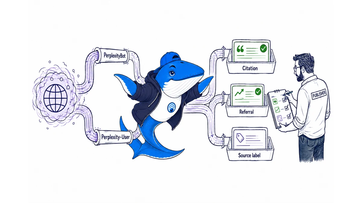 Sonar traces PerplexityBot and Perplexity-User through separate citation, referral and neutral source-label outputs.