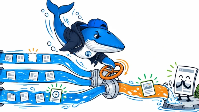 Sonar the Answer Whale selects cache, blend or live fetch for search evidence