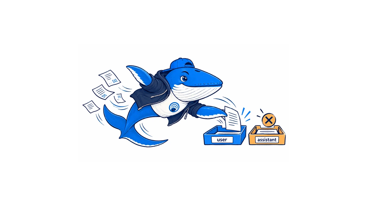 Sonar redirects an evidence document from a blocked assistant tray into a user tray.