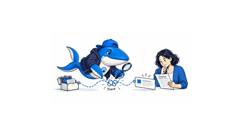 Sonar follows a trace through a broken handoff while a publisher checks the original source page.